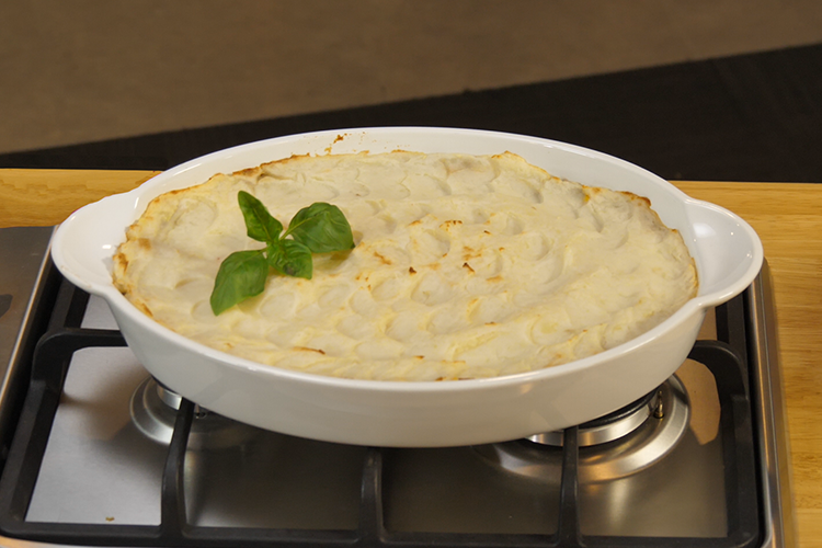 Lentil Potato Top Pie